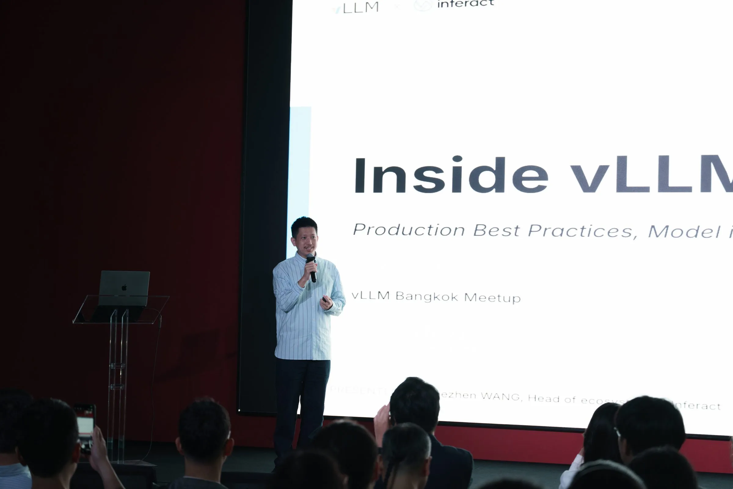 Tiezhen Wang (Inferact) opening Inside vLLM